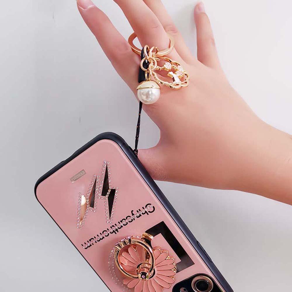 Dây Đeo Thẻ ID Bằng Vải Màu Đen Phong Cách Vintage