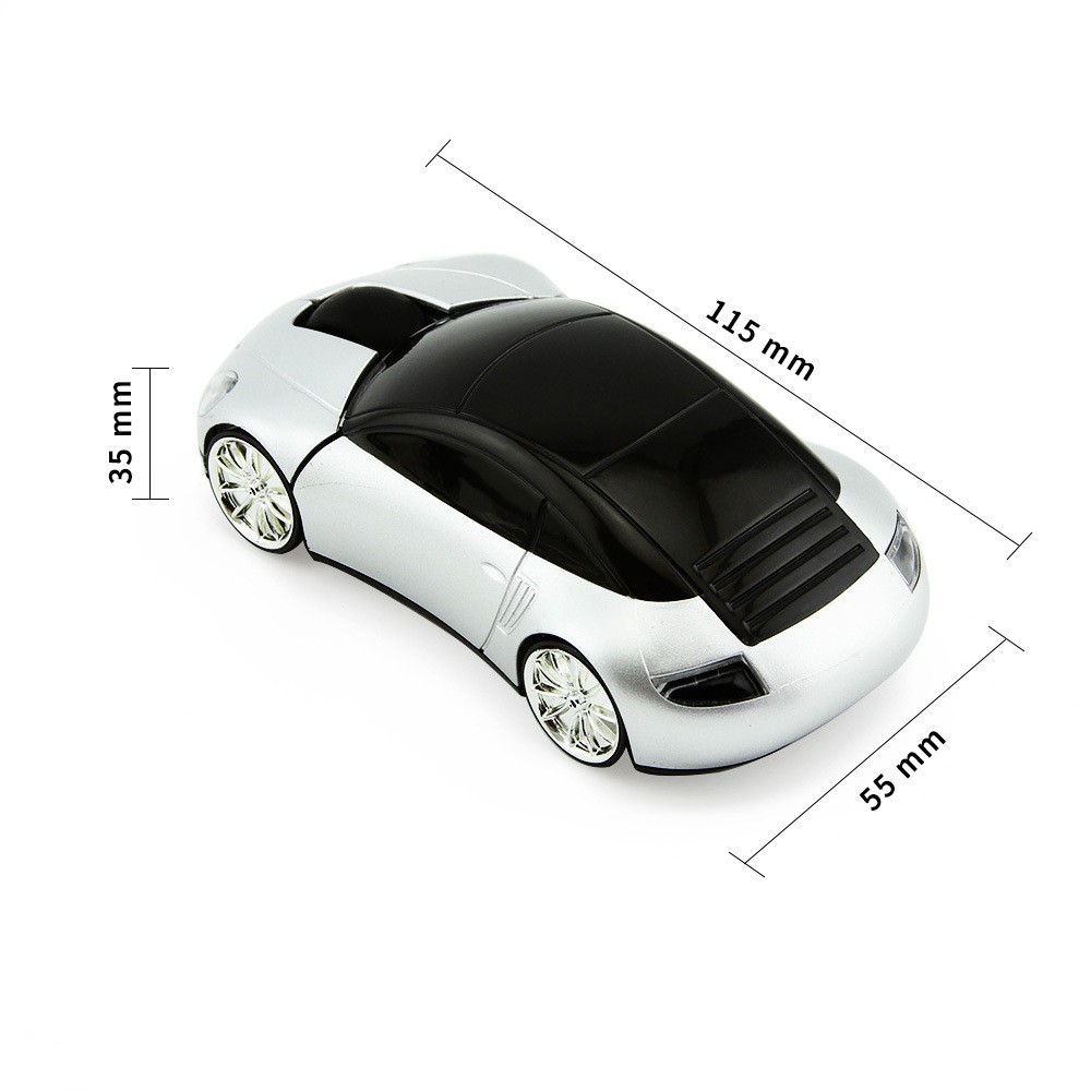 Chuột Bluetooth❤️FREESHIP❤️Chuột máy tính bluetooth cao cấp - Chuột không dây kiểu dáng siêu xe Porsche 3D