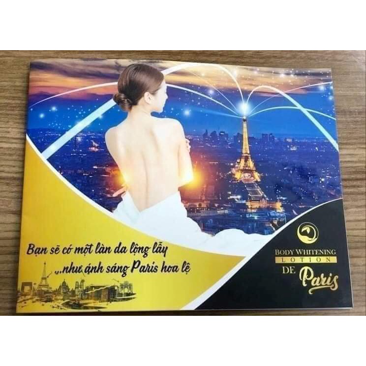 De Paris 150ml - Kem dưỡng thể body Thanh Mộc Hương - Cấp ẩm, dưỡng da trắng hồng rạng rỡ