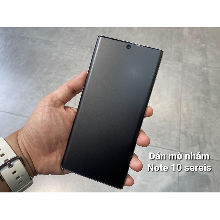 Dán nhám Galaxy Note 10 Plus / Note 9 / Note 8 chống trầy xước, chống vân tay, tia sáng xanh