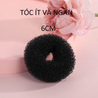 Miếng Độn Tóc, Búi Tóc Phồng Tròn Củ Tỏi , Hỗ Trợ Búi Tóc