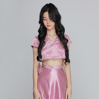 Set váy cột dây nữ tính Pettie Set