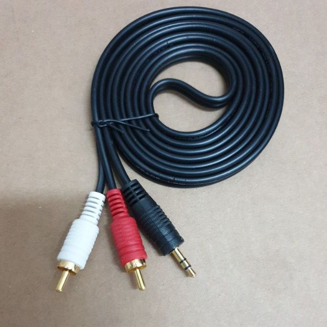 Combo túi 50c dây loa 1 ra 2 dài 1.8m( 3.5mm sang 2 đầu hoa sen)