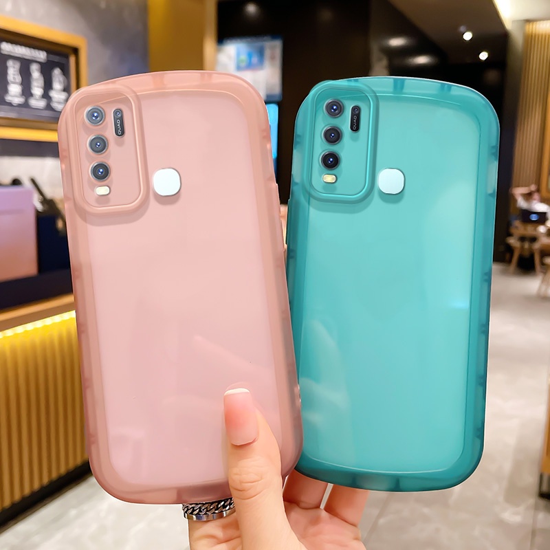 Ốp điện thoại KOOSUK TPU mềm trong suốt chống sốc cho ViVO Y50 Y30 Y30i Y51 Y51A Y31 Y53S