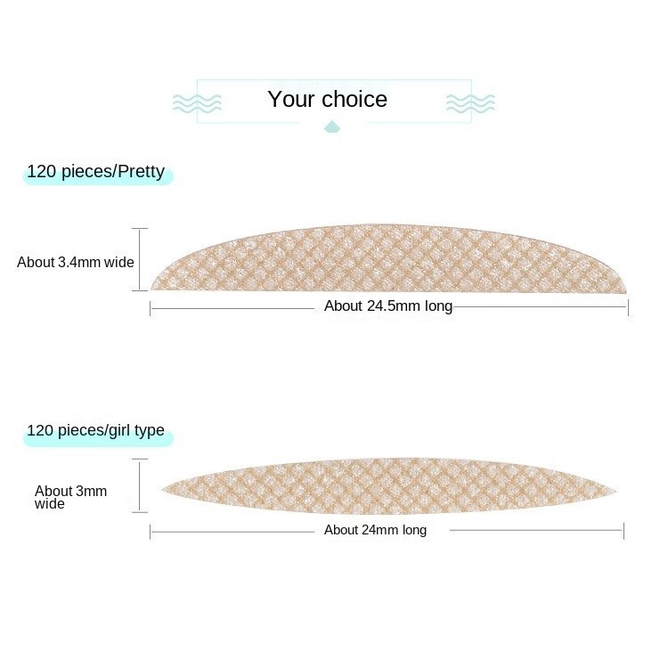 Set 120 miếng dán kích mí trong suốt tự dính tiện lợi | BigBuy360 - bigbuy360.vn