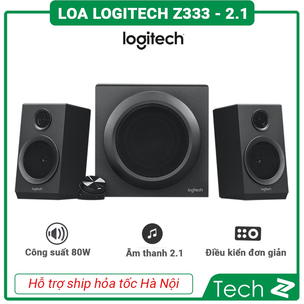 Loa Vi Tính Logitech Z333 2.1 Công xuất 80W thumbnail