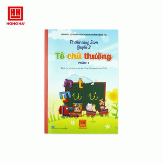 Vở tập tô chữ cùng Sam Hồng Hà - Quyển 2 - Tô chữ thường phần 1