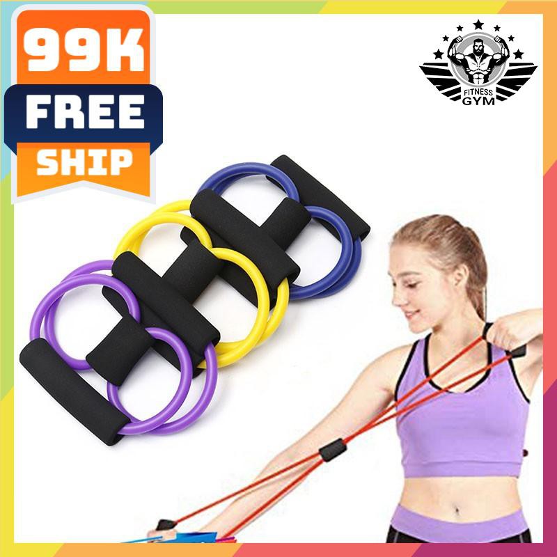 FREESHIP🎁 Dây đàn hồi tập thể lực số 8 ❤️ giá rẻ ❤️  dây tập gym | hn & tphcm