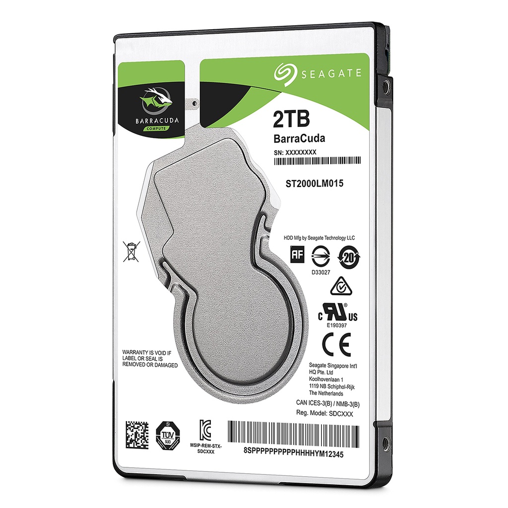 Ổ Cứng Seagate Barracuda Gắn Trong HDD 2.5 inch cho PS4, PS3 và Laptop - NEW