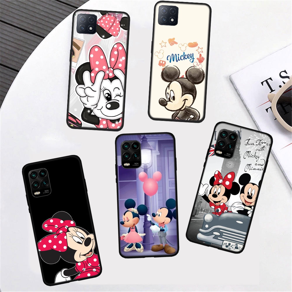 Ốp Điện Thoại Dẻo Họa Tiết Hoạt Hình Mickey Minnie Cho Huawei Nova 5T 4E 3 3i 2i Mate 20 10 Lite Pro FO59