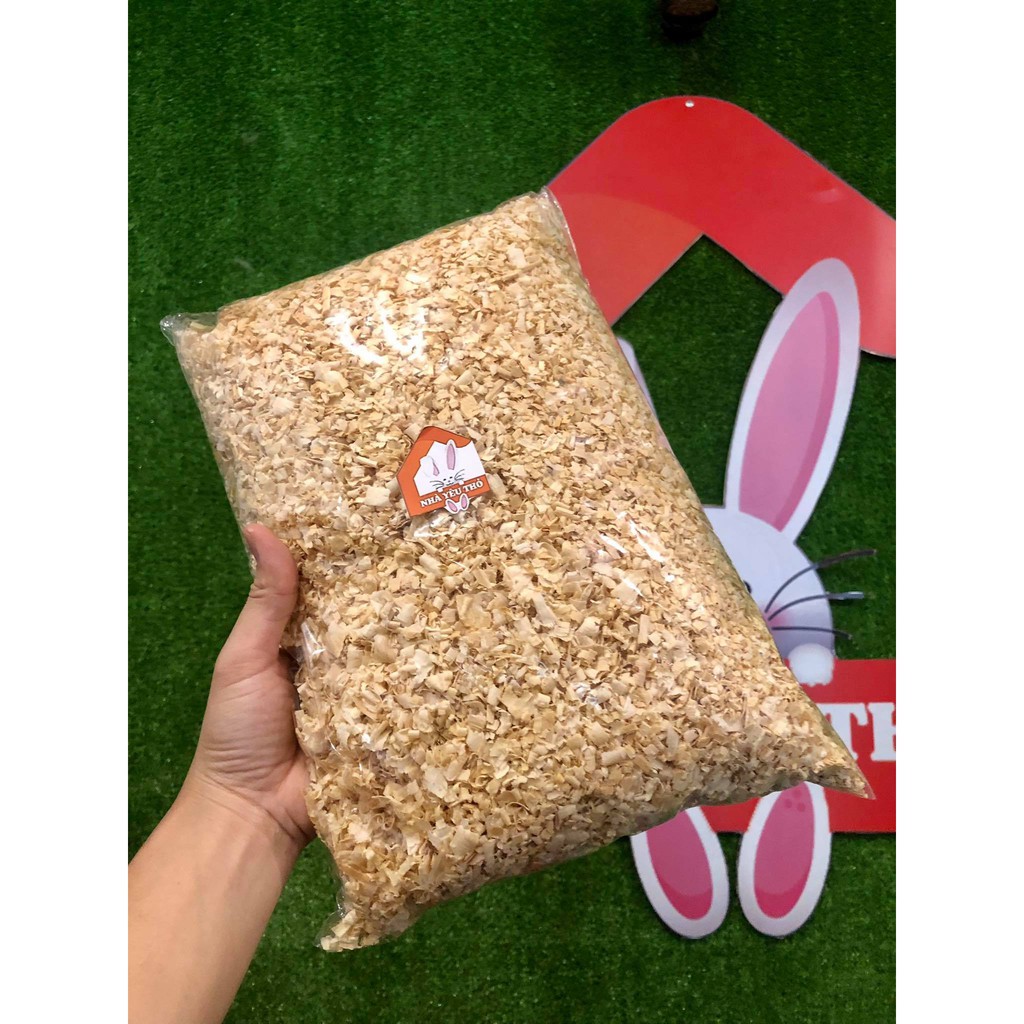 Mùn cưa thơm lót chuồng thú cưng giảm mùi hôi