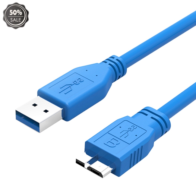 Dây Cáp Truyền Dữ Liệu Usb 3.0 Tốc Độ Cao Cho Ổ Cứng Hdd Samsung S5 Note3