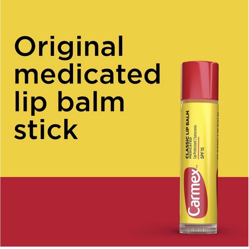 [Săn sale - Bill Mỹ] THỎI LẺ SON DƯỠNG MÔI CARMEX CLASSIC LIP BALM SPF 15