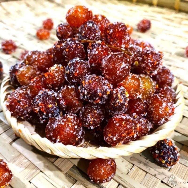 500gr ô mai chùm ruột xóc muối ớt