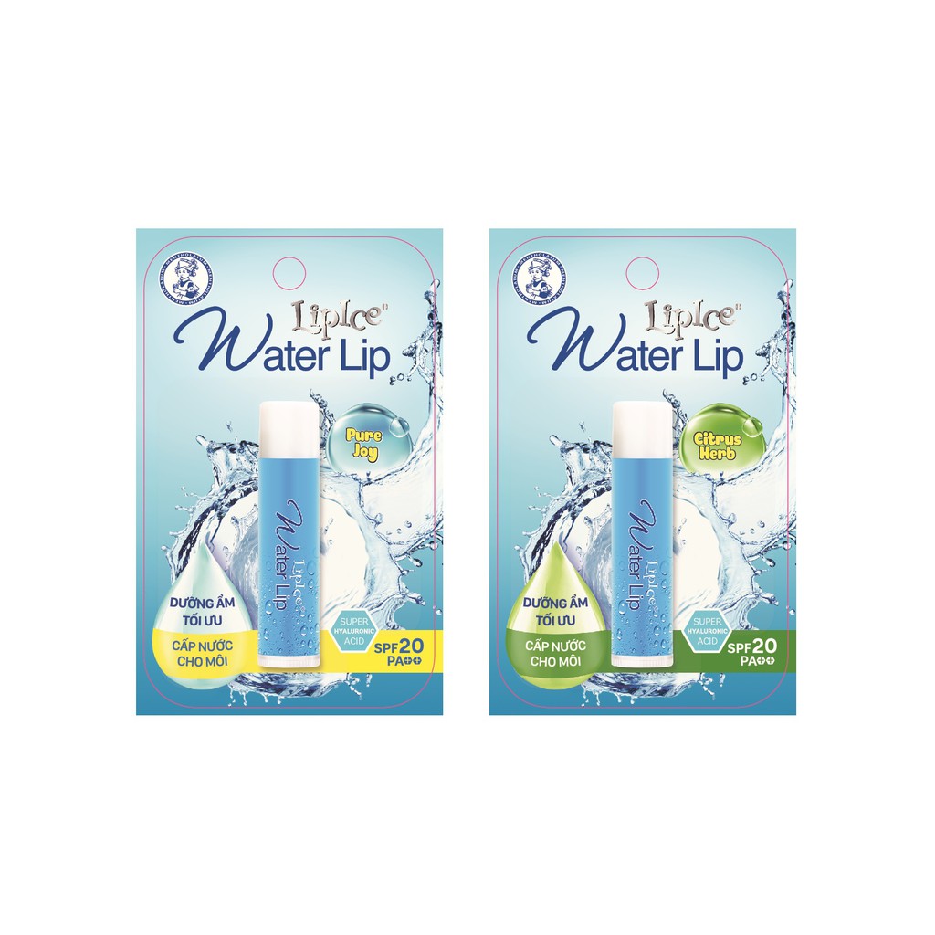 Son dưỡng không màu LipIce Water Lip 4.3g -HSD:2023