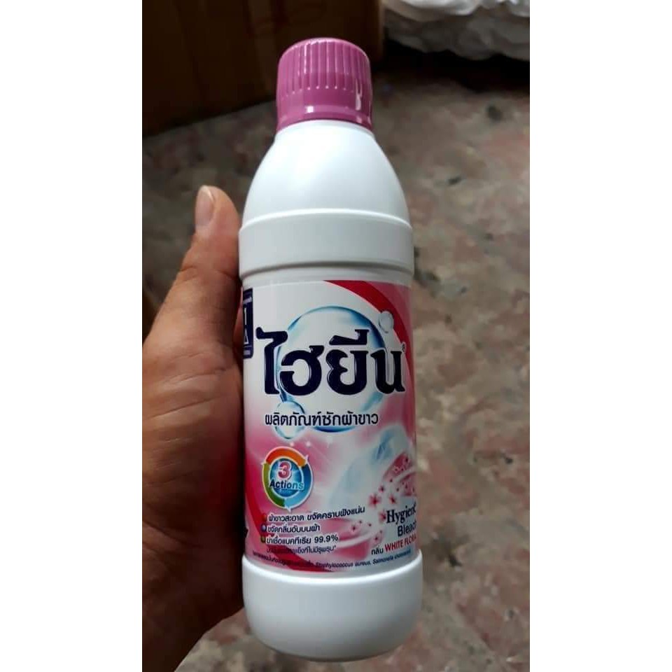 Nước tẩy quần áo trắng và quần áo mầu Hygiene 250ml Thái Lan