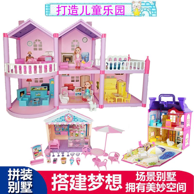 Nhà Búp Bê Barbie Xinh Xắn Đáng Yêu Cho Bé Gái