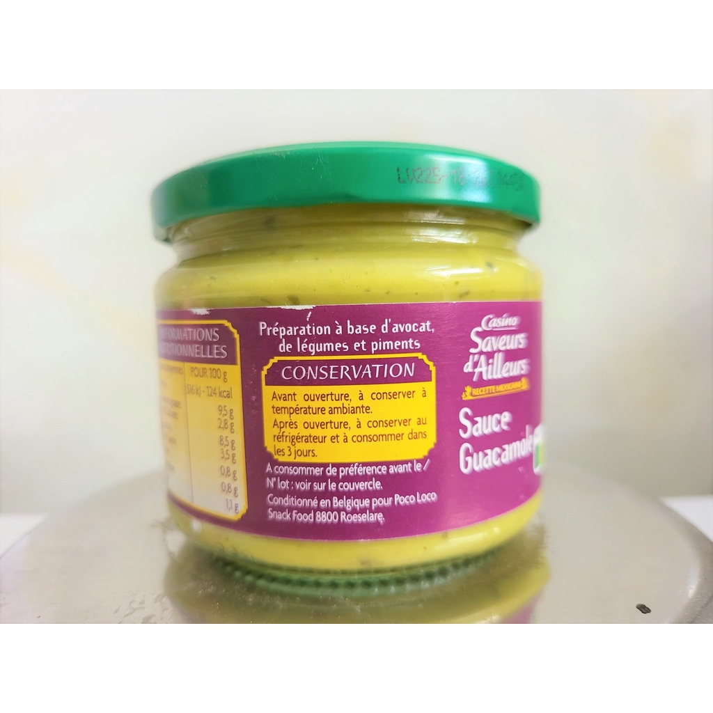 [Lọ 300g] XỐT TRÁI BƠ KIỂU MEXICO [Belgium] CSN Guacamole Sauce