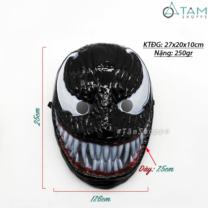 Mặt nạ Venom nhựa HLW-MN-70-1