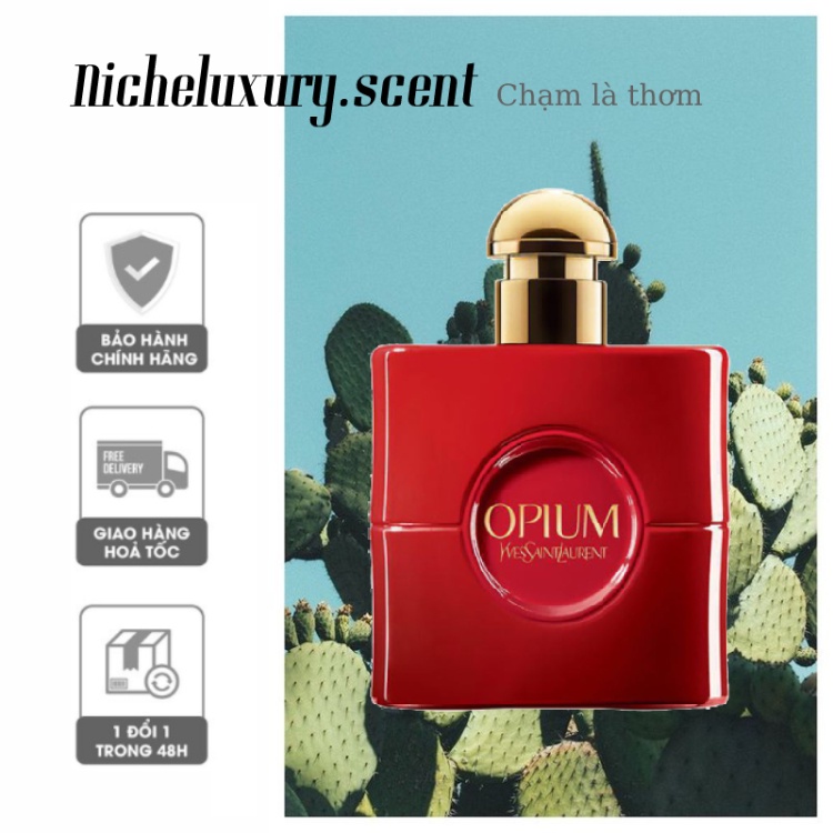????? - Nước Hoa Nữ Ysl Opium Đỏ ( Sang Trọng, Tao Nhã, Quyến Rũ ) - 10Ml