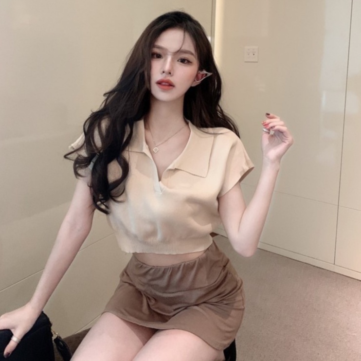Áo hai dây thời trang Hàn Quốc đơn giản xinh xắn