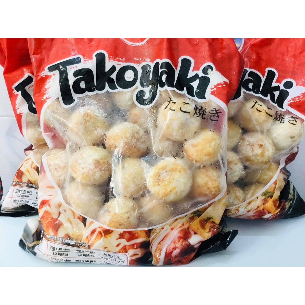 BÁNH BẠCH TUỘC TAKOYAKI (1kg) - HCM ship HỎA TỐC