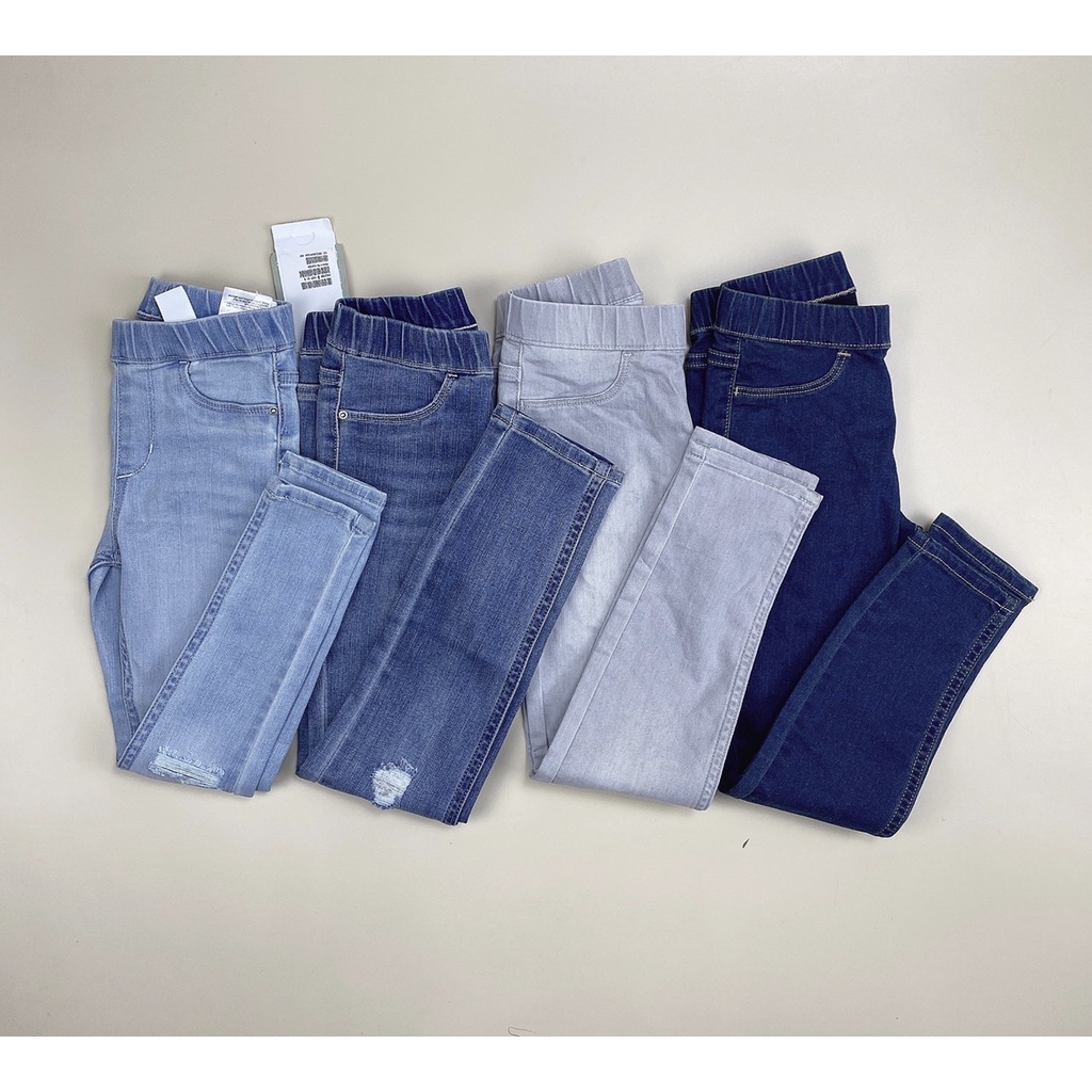 Tregging jean mềm HM nhiều màu BG 2 - 10y