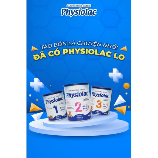 COMBO 2 Lon sữa Physiolac số 2-900g