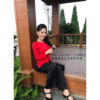 Bộ áo bà bà đi lễ chùa