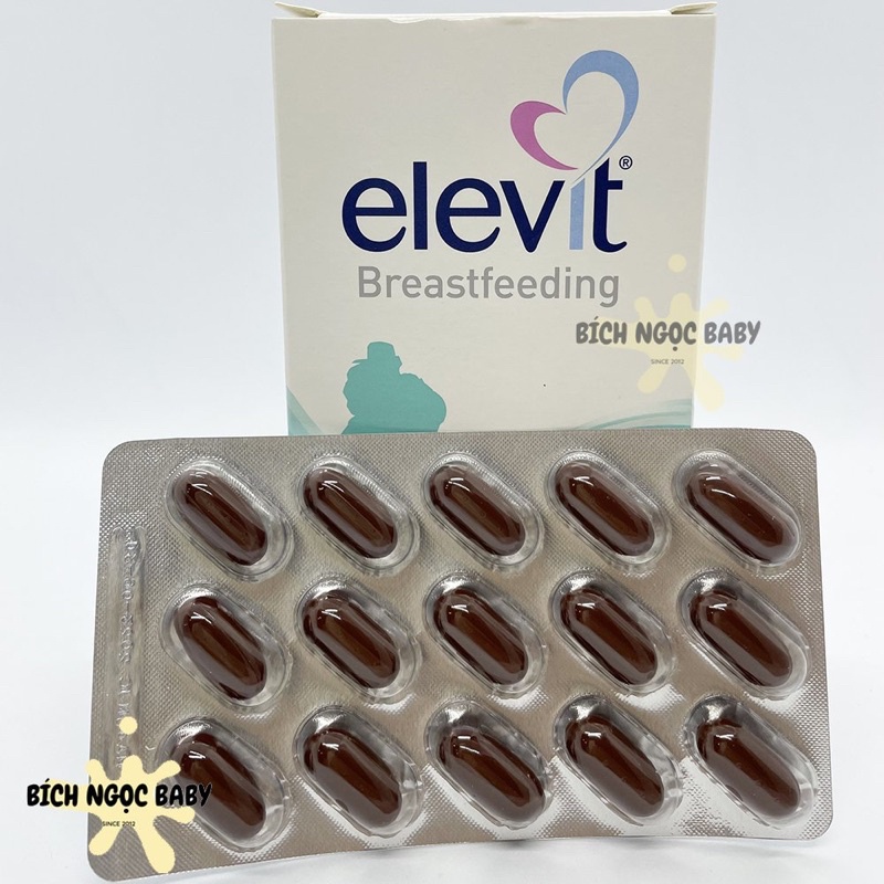 Vitamin tổng hợp Elevit Úc cho mẹ sau sinh 60 thumbnail