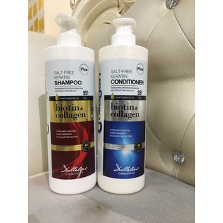 DẦU GỘI XẢ BIOTIN COLLAGEN PLUS 850MLx2 -Dầu Gội hương thơm quyến rũ