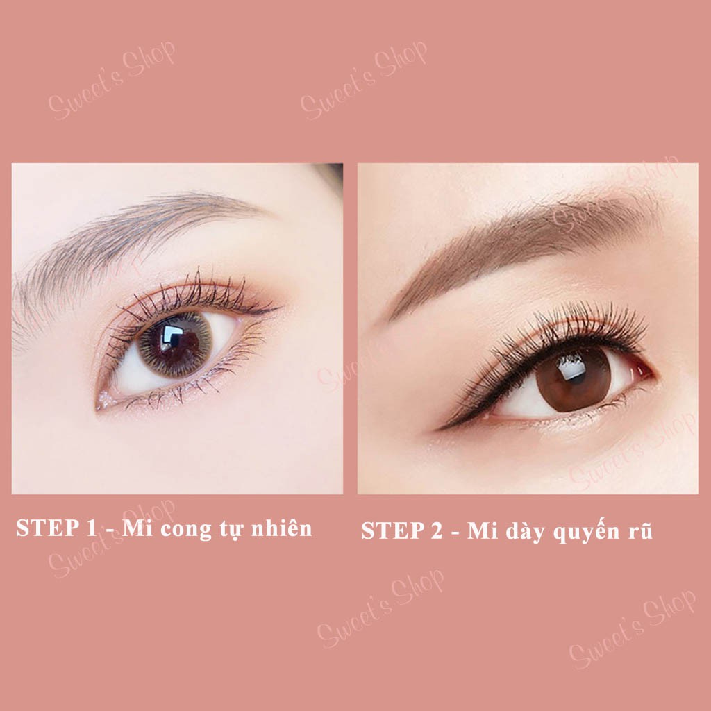 [Hàng Siêu Cấp] Mascara 💖FREESHIP💖 Mascara 4DQIC 2 trong 1 không thấm nước, lâu trôi, dày và dài mi hàng nội địa Trung | BigBuy360 - bigbuy360.vn