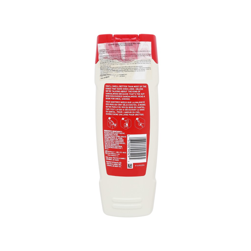 Sữa tắm nam Gel Old Spice Timber With Sandalwood 473ml