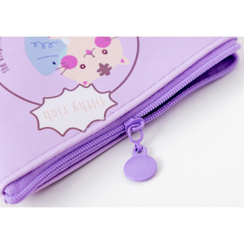 Hoạt Hình Ví Da pu Đựng Tiền Xu Hình Mèo Con Xinh Xắn