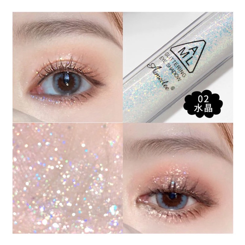[Hàng mới về] Phấn mắt ánh kim 3 màu tùy chọn kháng nước chất lượng cao