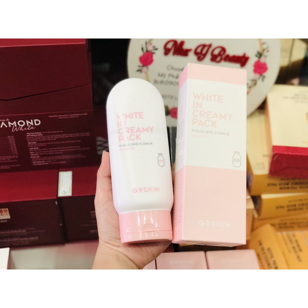 Mặt Nạ Ủ Dưỡng Trắng G9Skin White In Creamy Pack 200ml