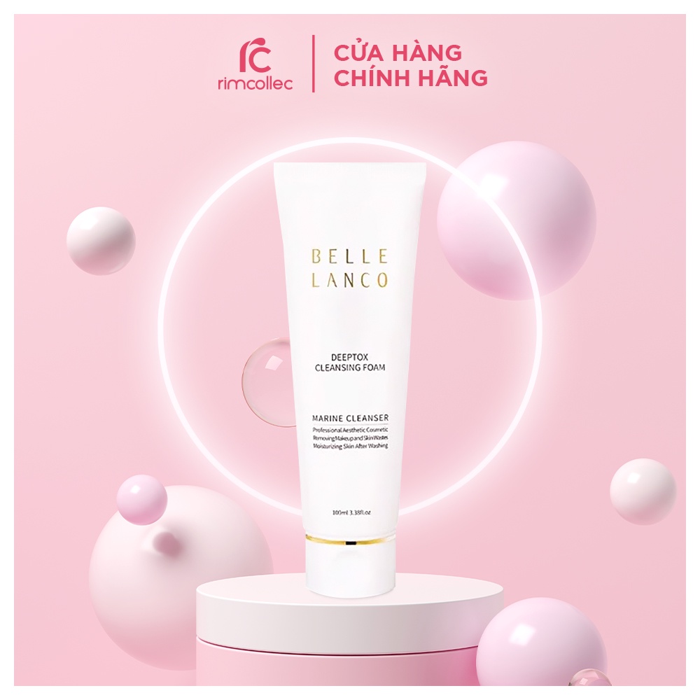 Sữa rửa mặt đại dương Belle Lanco - Deeptox cleansing foam