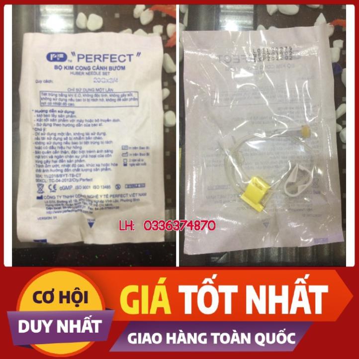 [Hàng Chuẩn] Kim buồng truyền, kim cong cánh bướm 20GX3/4