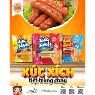 XÚC XÍCH CHAY HẢI SẢN ( Ăn liền ).