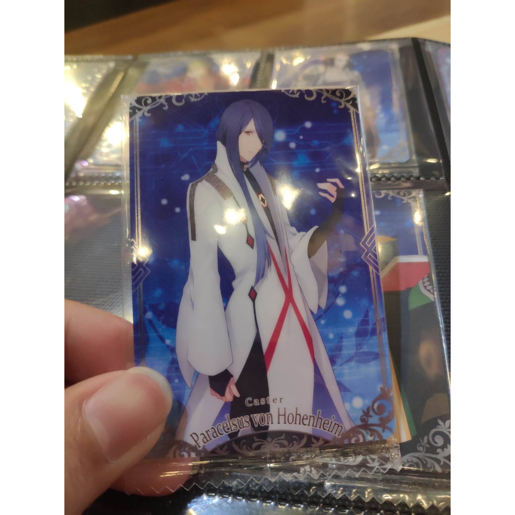Thẻ bài sưu tầm bánh xốp Fate Grand Order FGO Paracelsus Von Hohenheim - Tặng bọc bài nhựa bảo quản