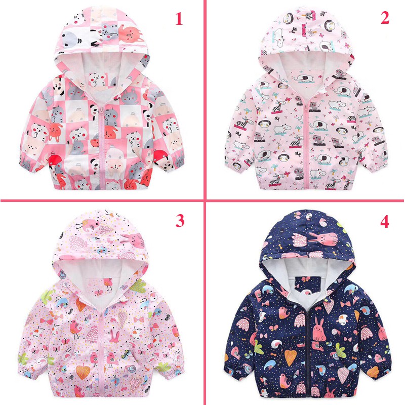 Áo Khoác Ravedye Bear bé gái 10-23kg Các Mẫu Siêu Dễ Thương