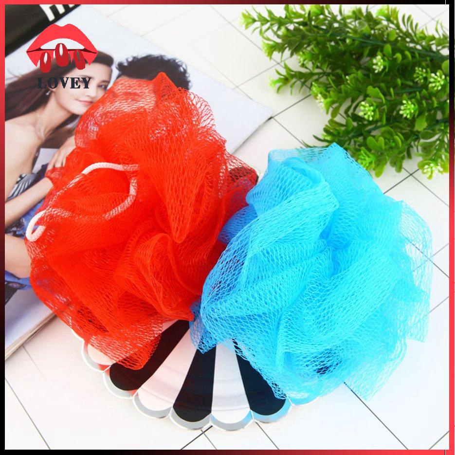 [Hàng mới về] Bông Tắm Tạo Bọt Vệ Sinh Làm Sạch Cơ Thể Tiện Lợi