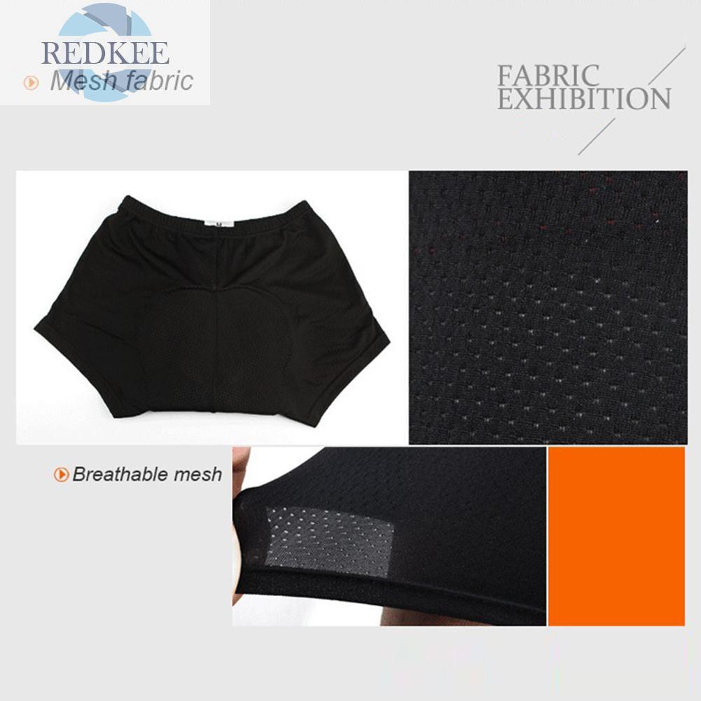 Quần Short Đạp Xe 3d Có Đệm Redkee Cho Nam Nữ