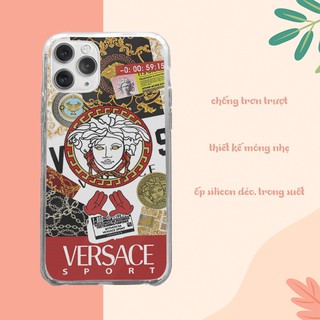 Ốp lưng iphone Versace đẹp cho Iphone 5 6 7 8 Plus X Xr 11 12 Pro Max JC20200800065