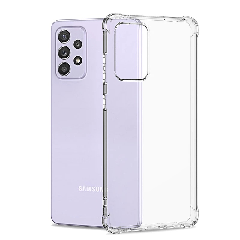 Vỏ điện thoại Samsung Galaxy A05 A05s A24 A54 A34 A04s A14 A04 M14 M33 M23 M53 M13 M62 M12 M32 M22 M52 A53 A23 A73 A22 A32 A02 A12 A42 A52 A72 A52s A03s M51 M31 M31s M21 Ốp điện thoại trong suốt chống sốc cho