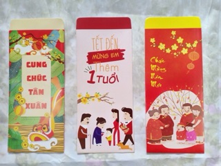 250 bao lì xì chọn mẫu