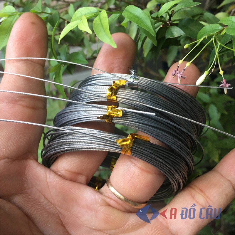 Dây cáp lụa TMfishing chuyên là thẻo câu cá, làm bẫy thú