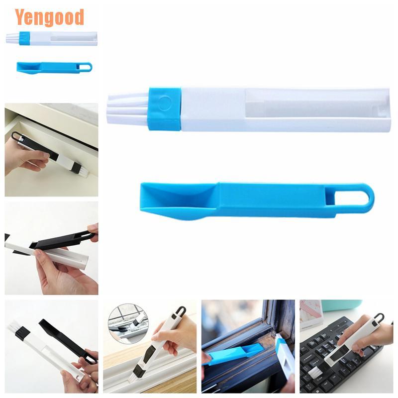 Bàn chải vệ sinh khe cửa sổ 2 trong 1 tiện lợi