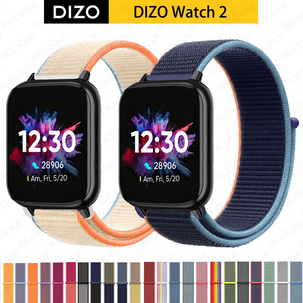 Dây Đeo Sợi Nylon Cho Đồng Hồ Thông Minh realme DIZO Watch 2