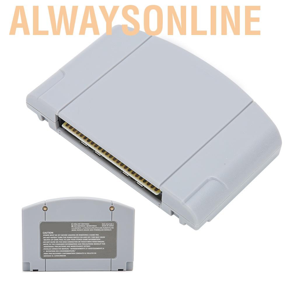 Alwaysonline ABS American Video Game Console Plug Card Cartridge Games Acessory for Mario Party 3